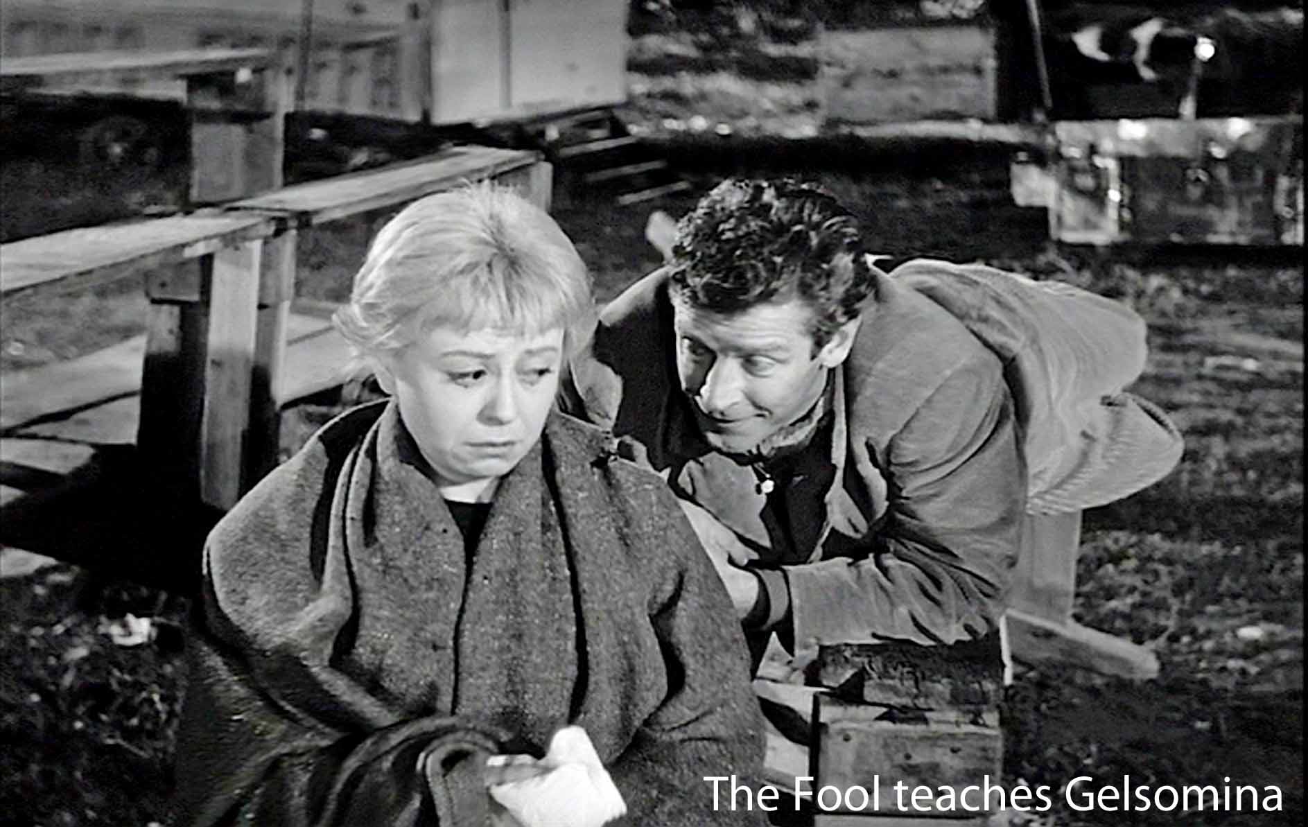 The Fool teaches Gelsomina