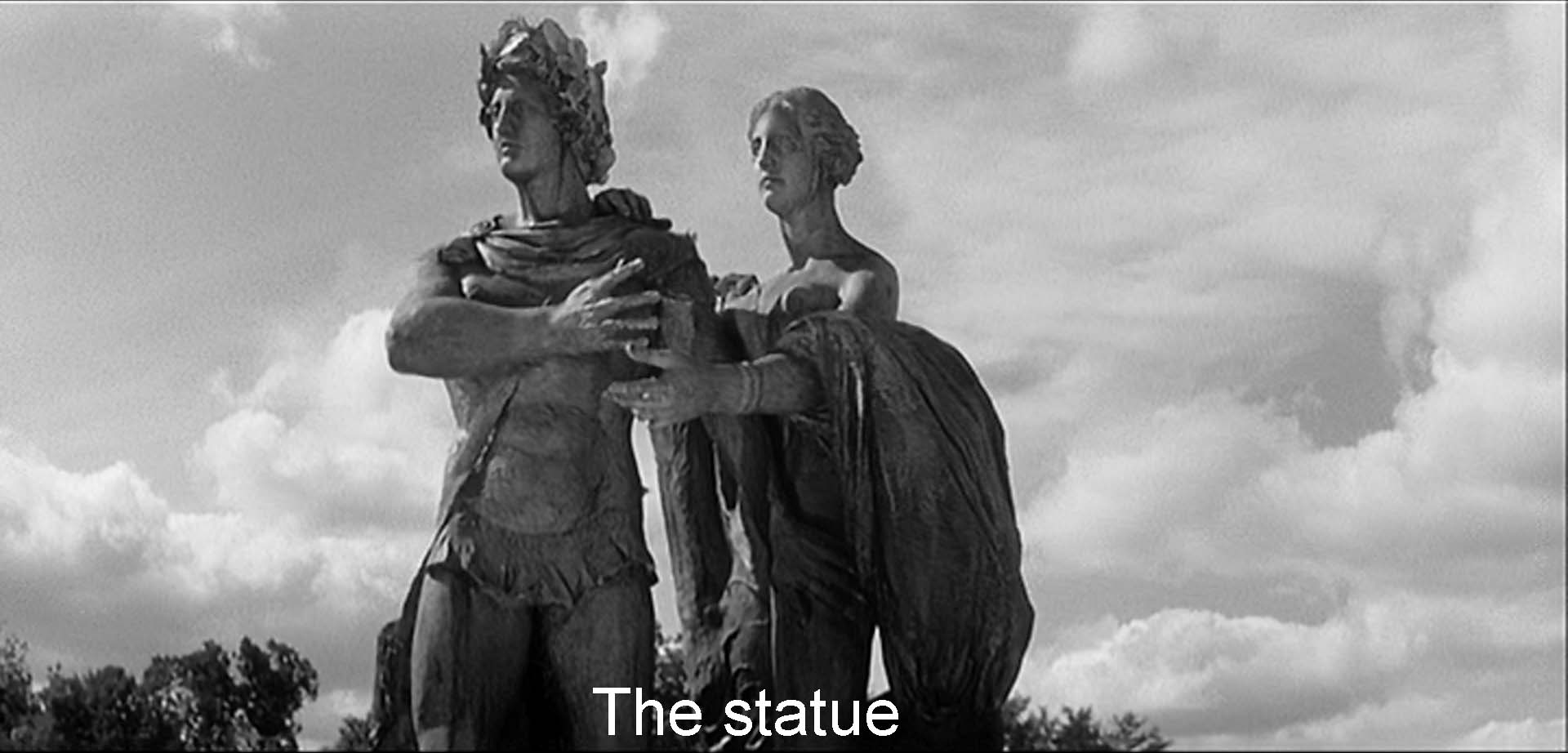 The statue