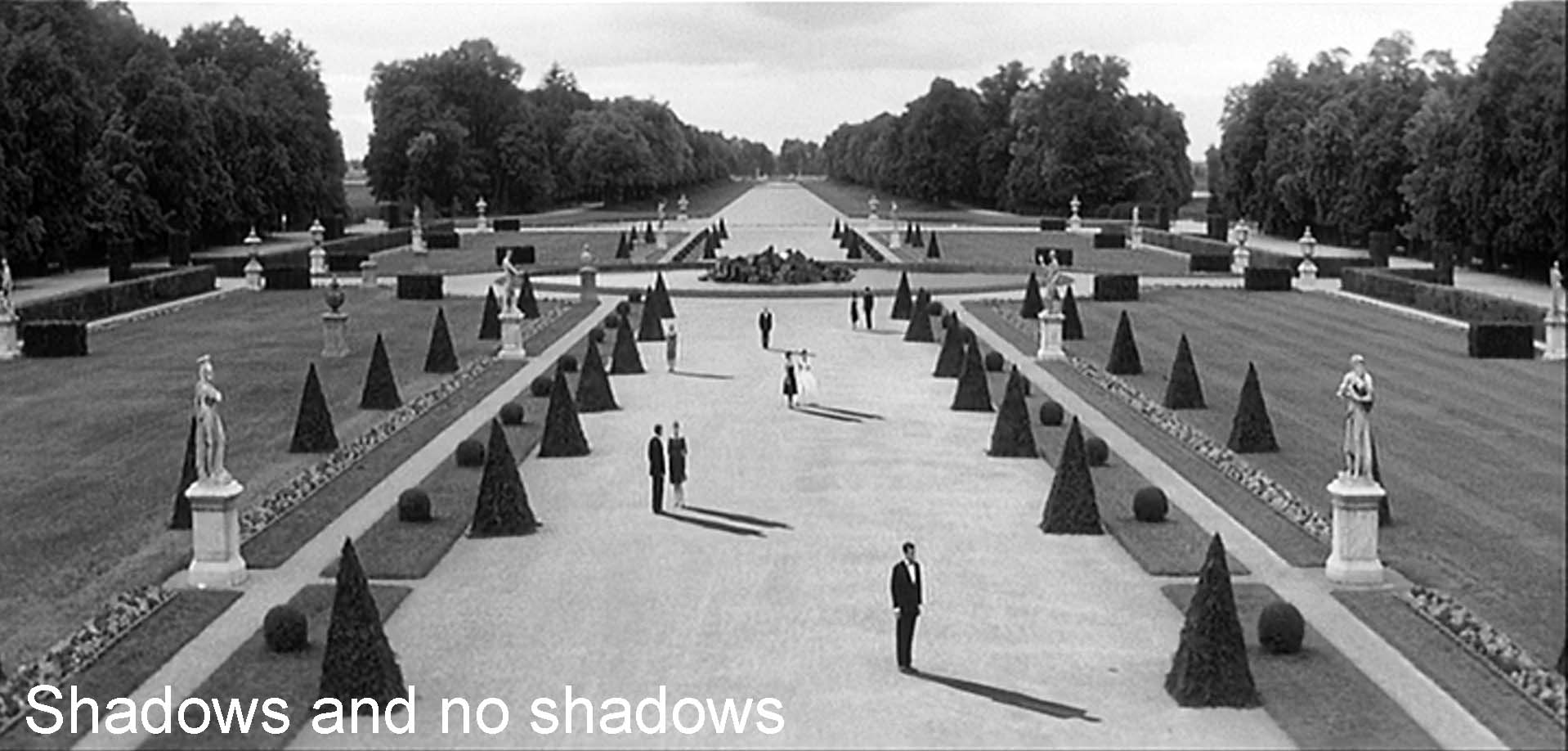 Shadows and no shadows