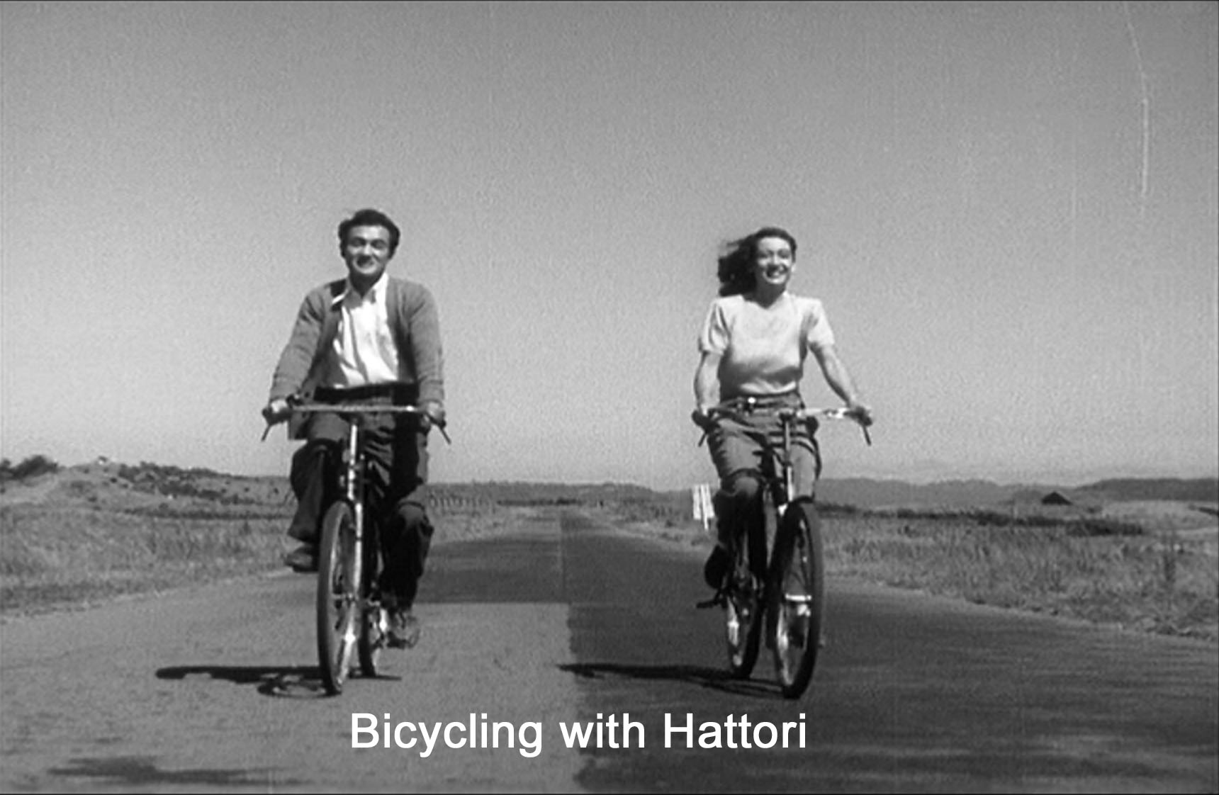 Bicycling with Hattori