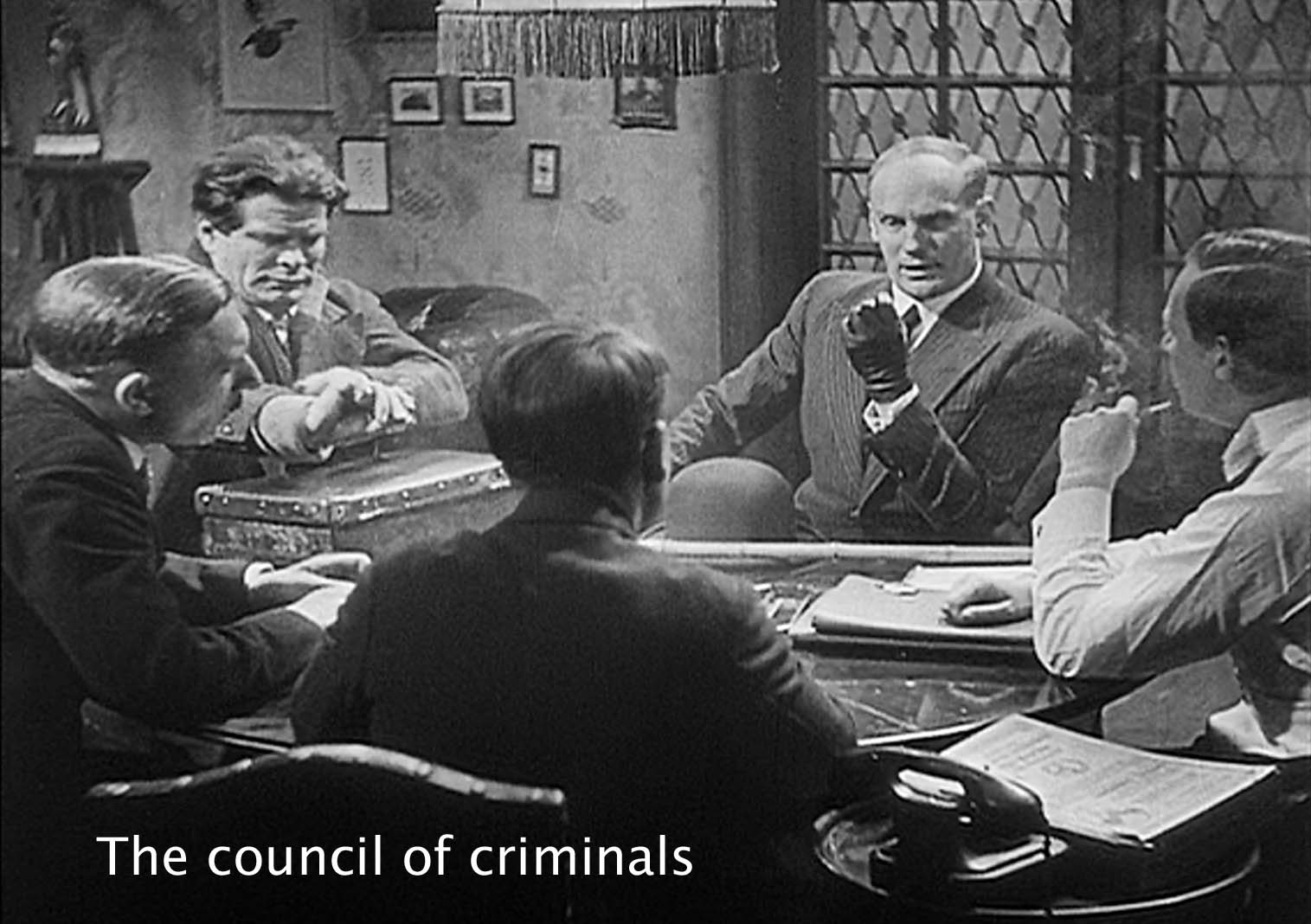 The council of criminals