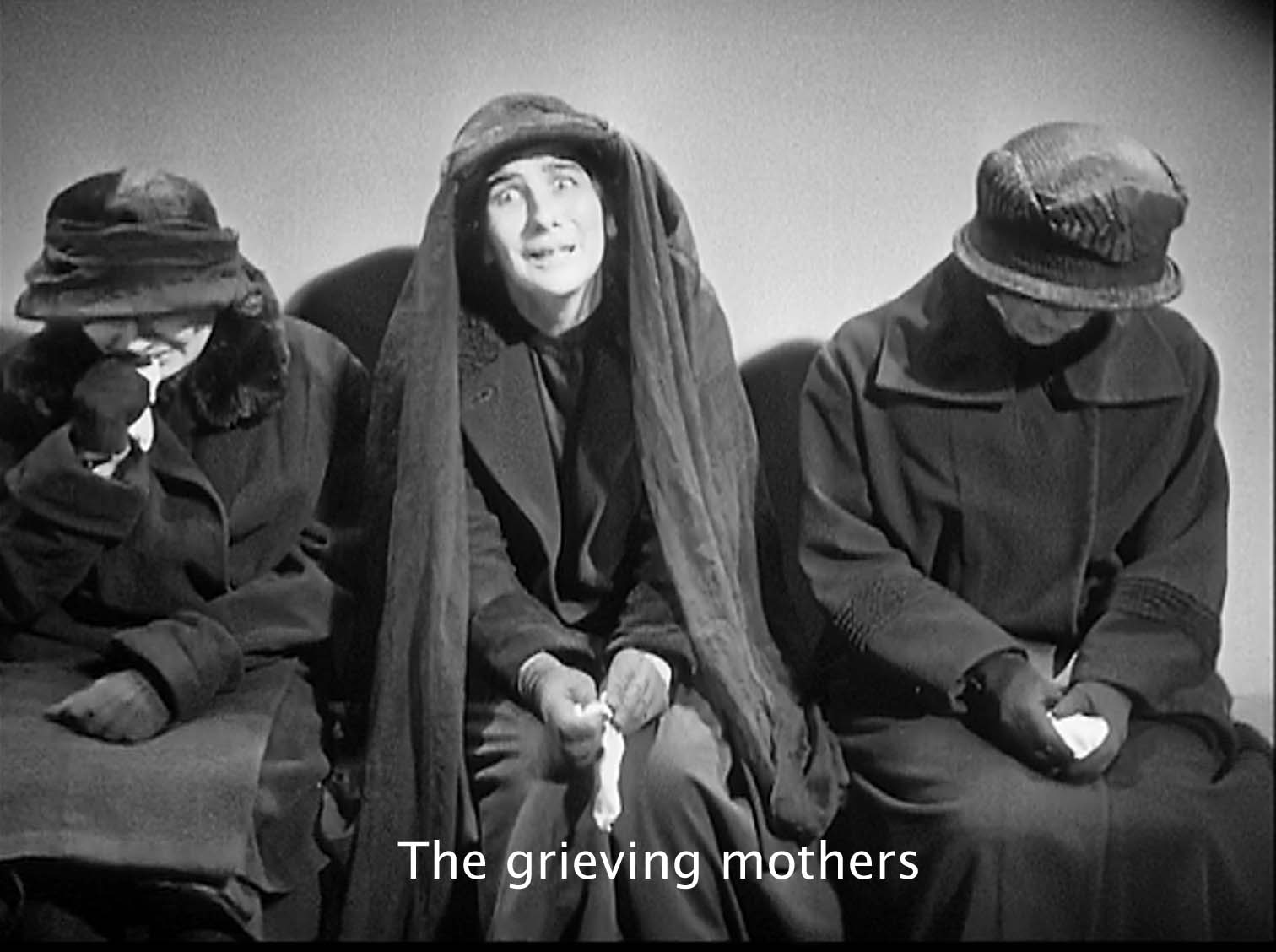 The grieving mothers