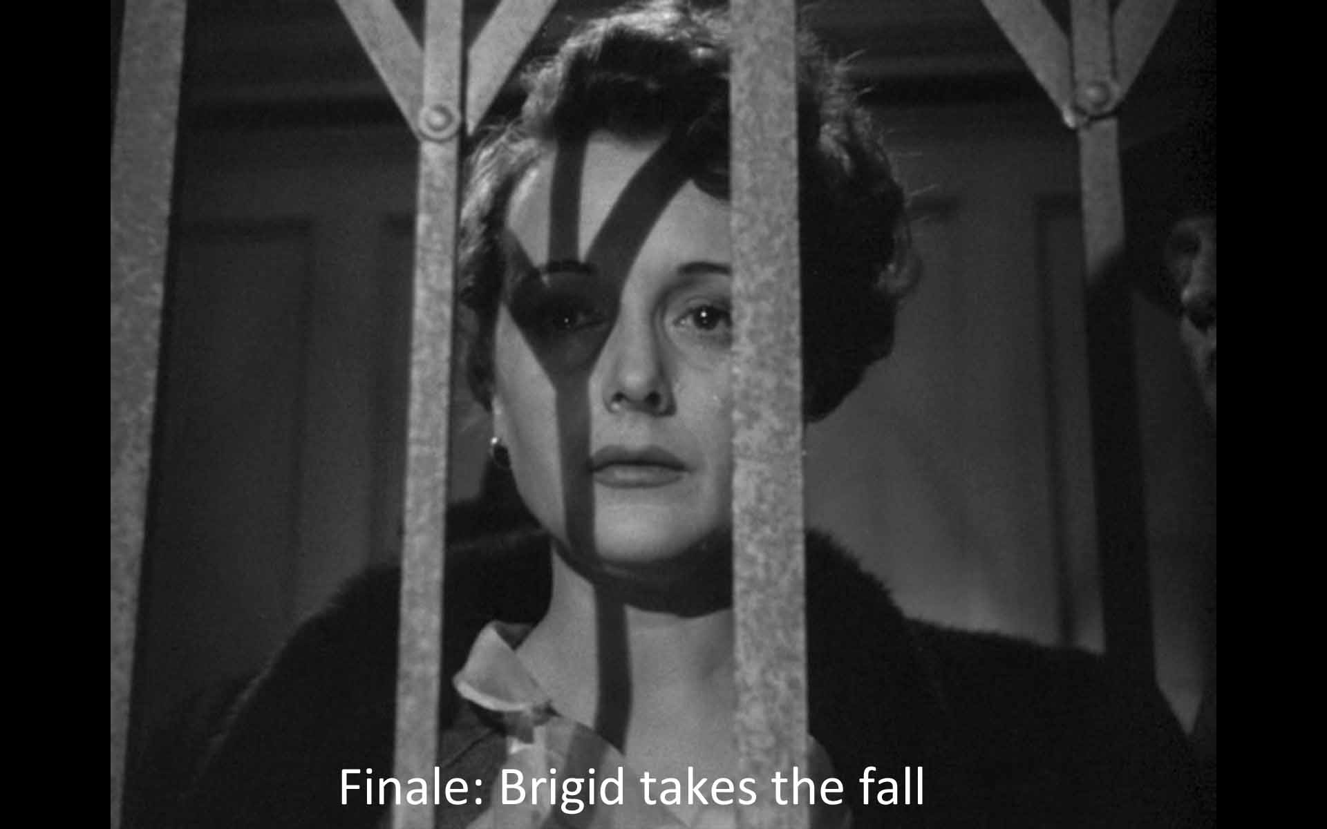 Finale: Brigid takes the fall