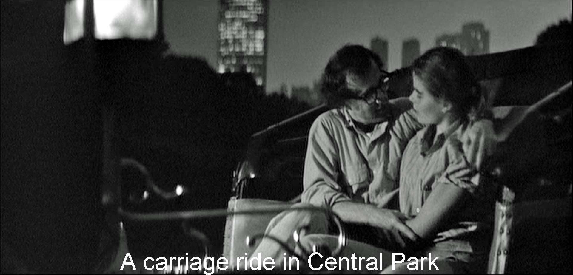 A carriage ride in Central Park