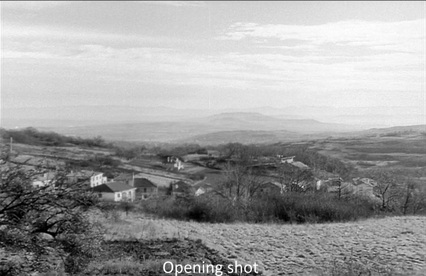 Opening shot