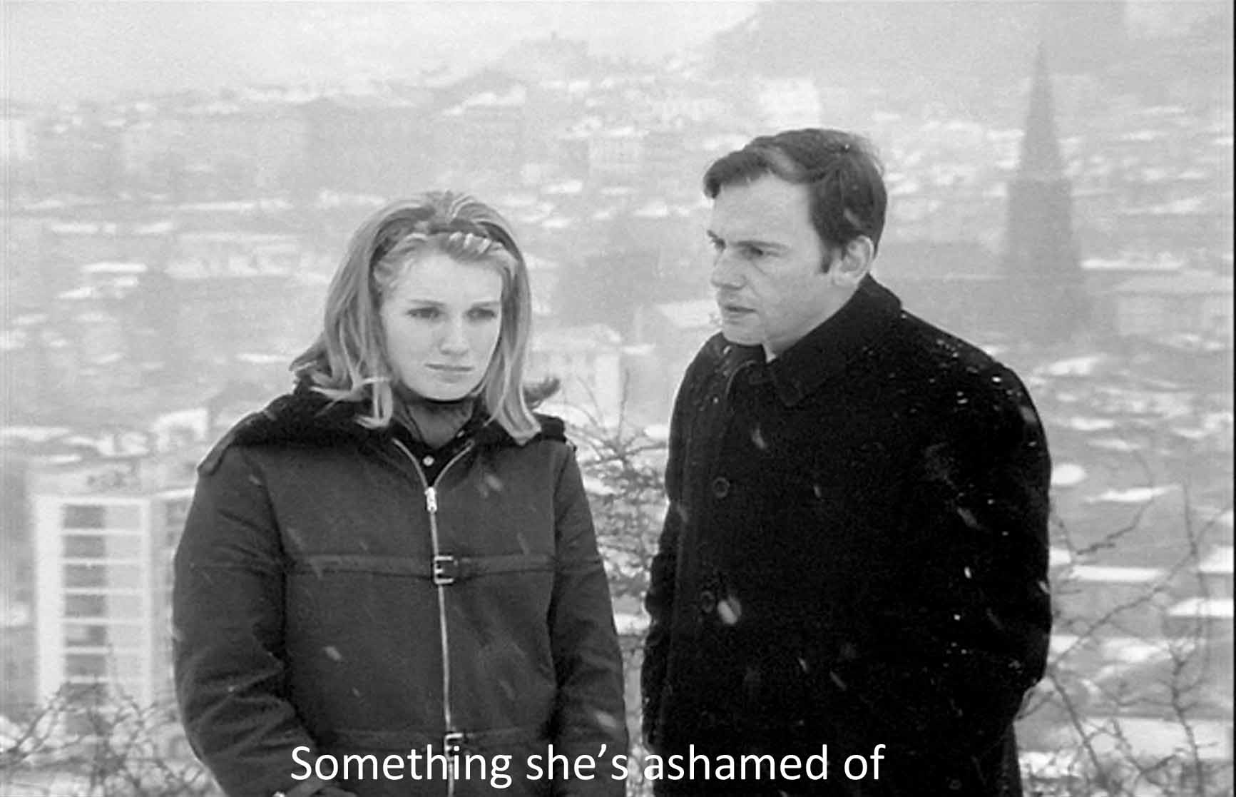 Something she's ashamed of