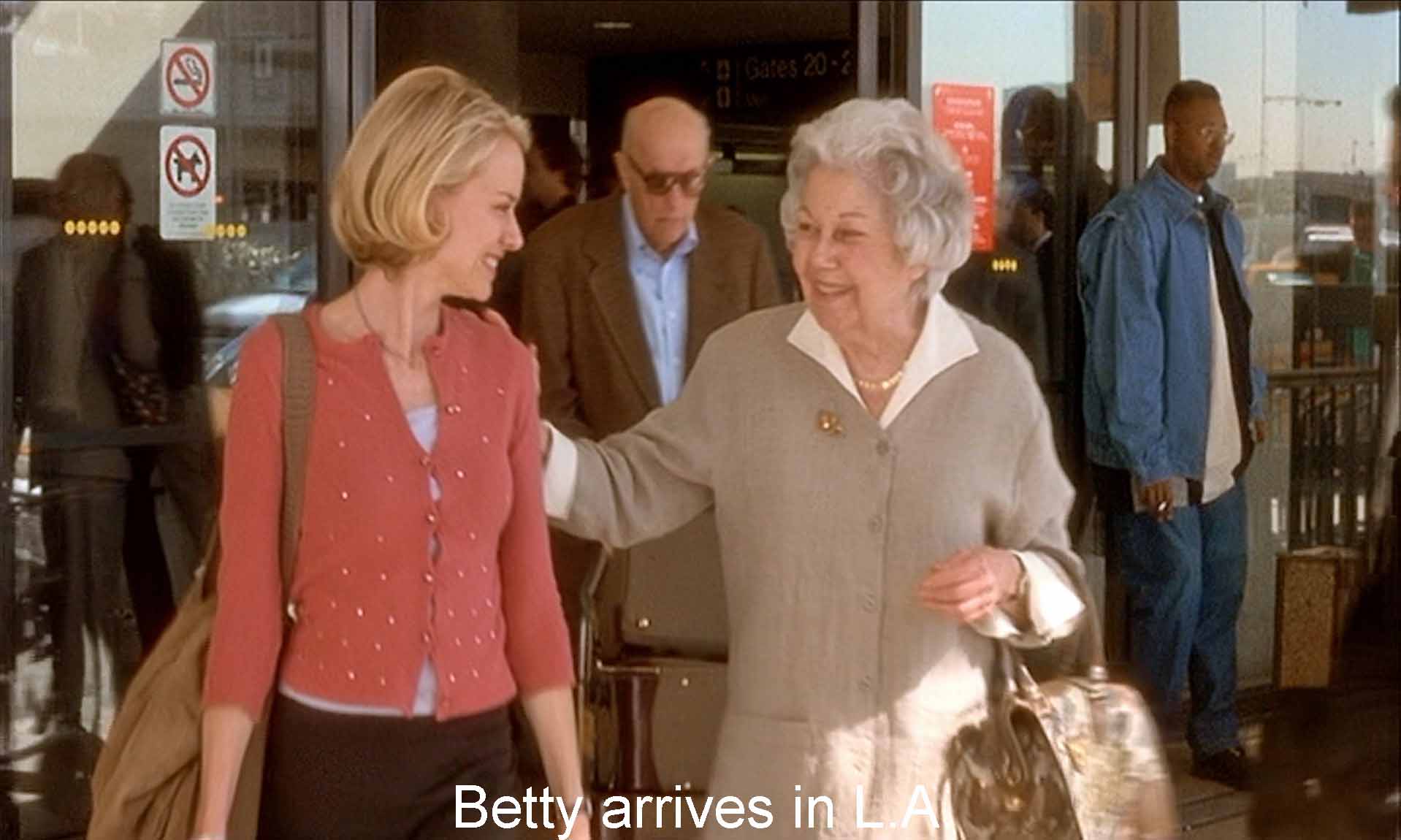 Betty arrives in L.A.