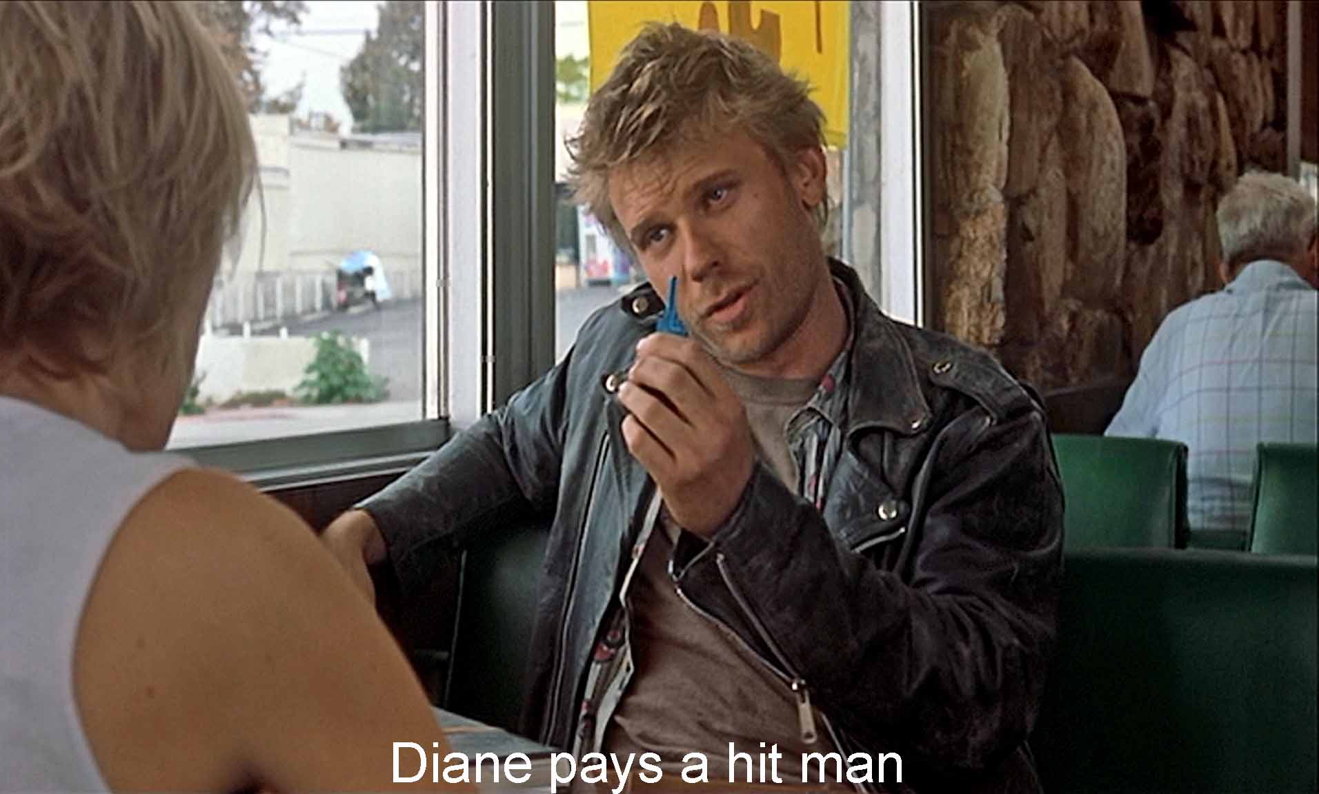 Diane pays a hit man