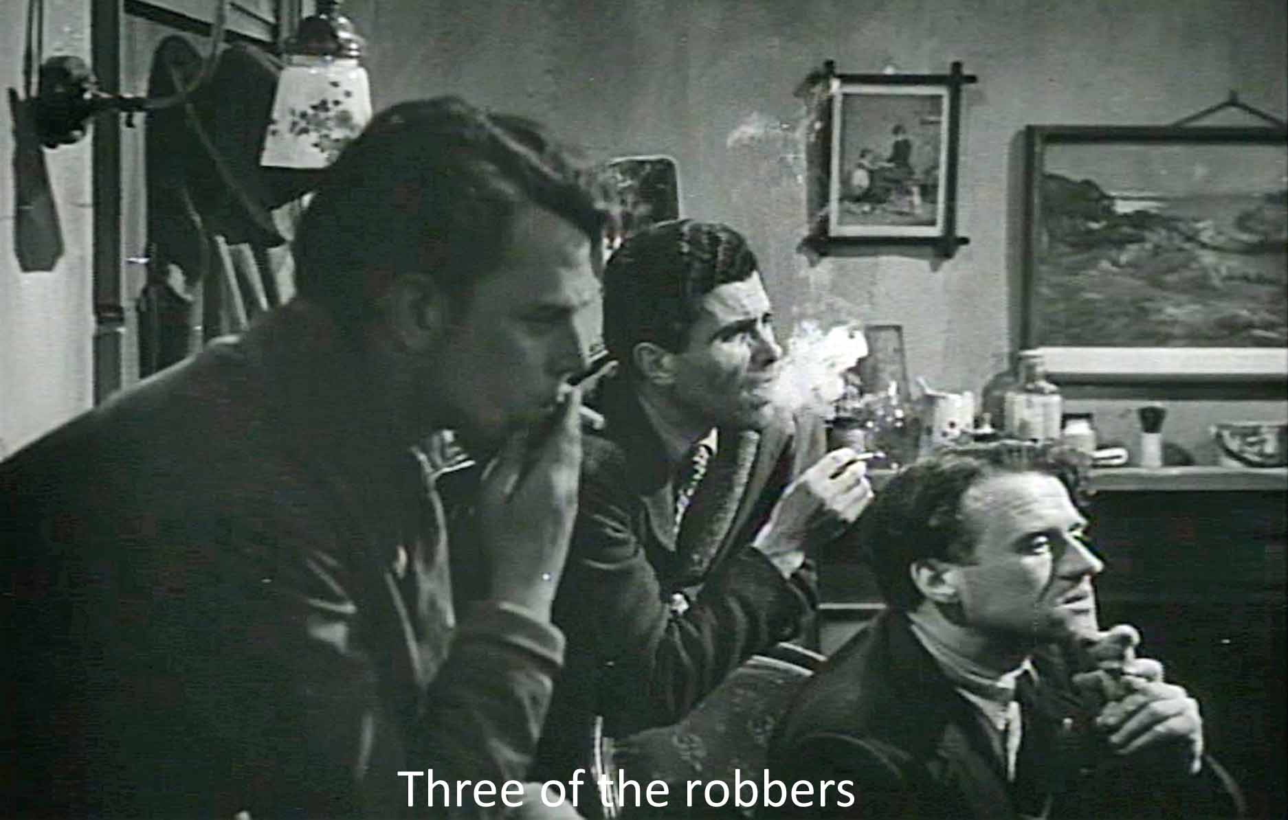 Three of the robbers