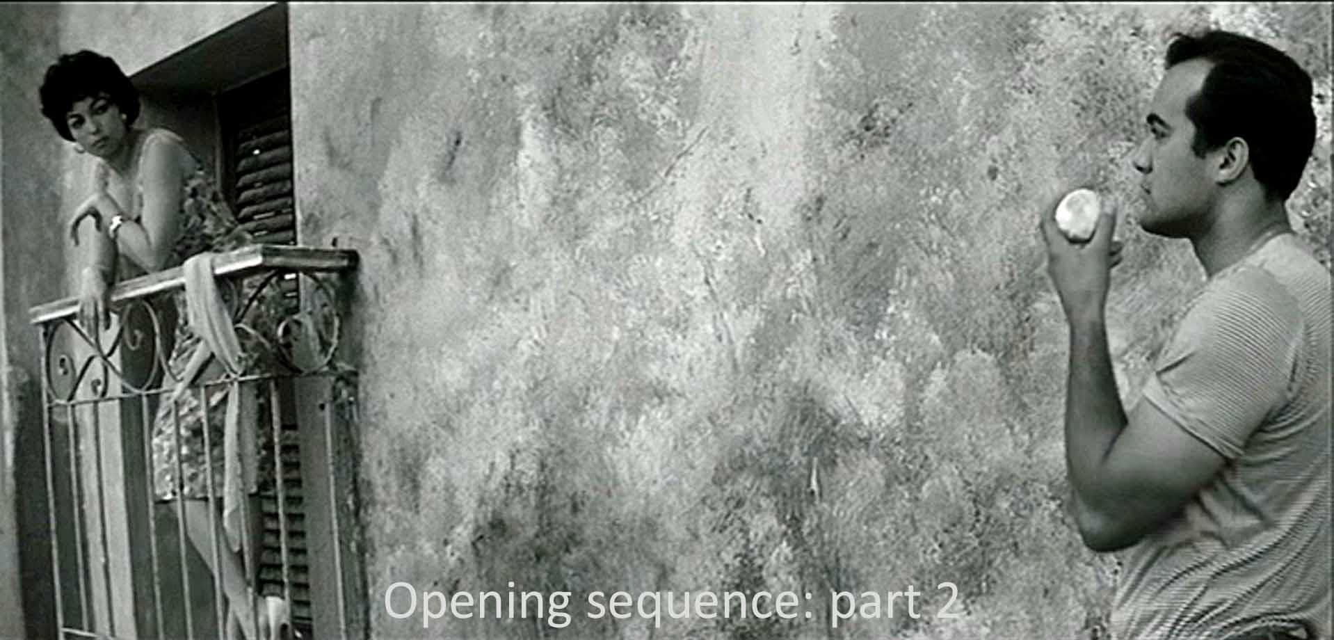 Opening sequence: part 2
