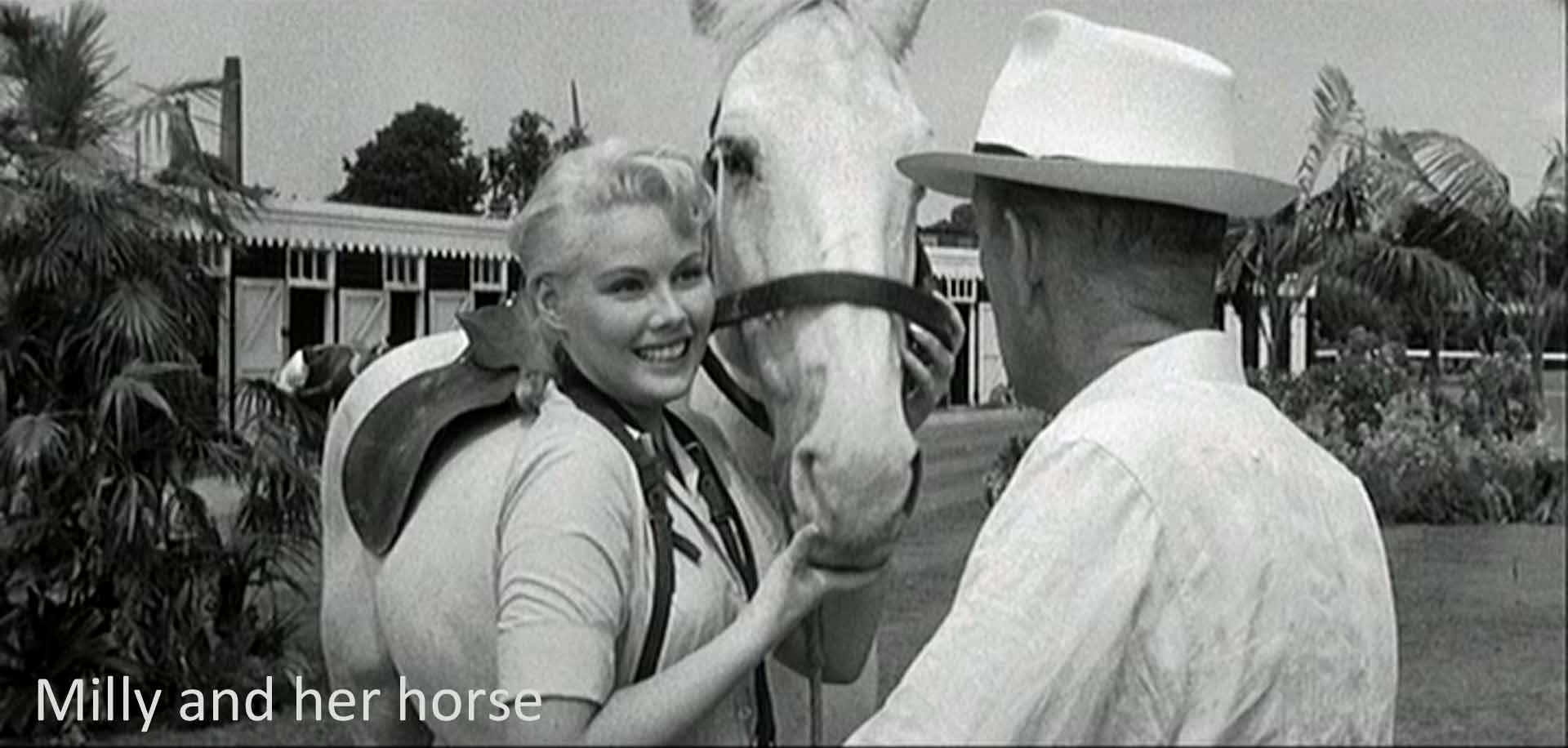 Milly and her horse