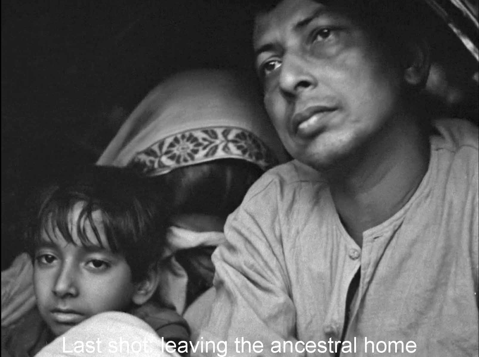 Closing shot: leaving the ancestral home