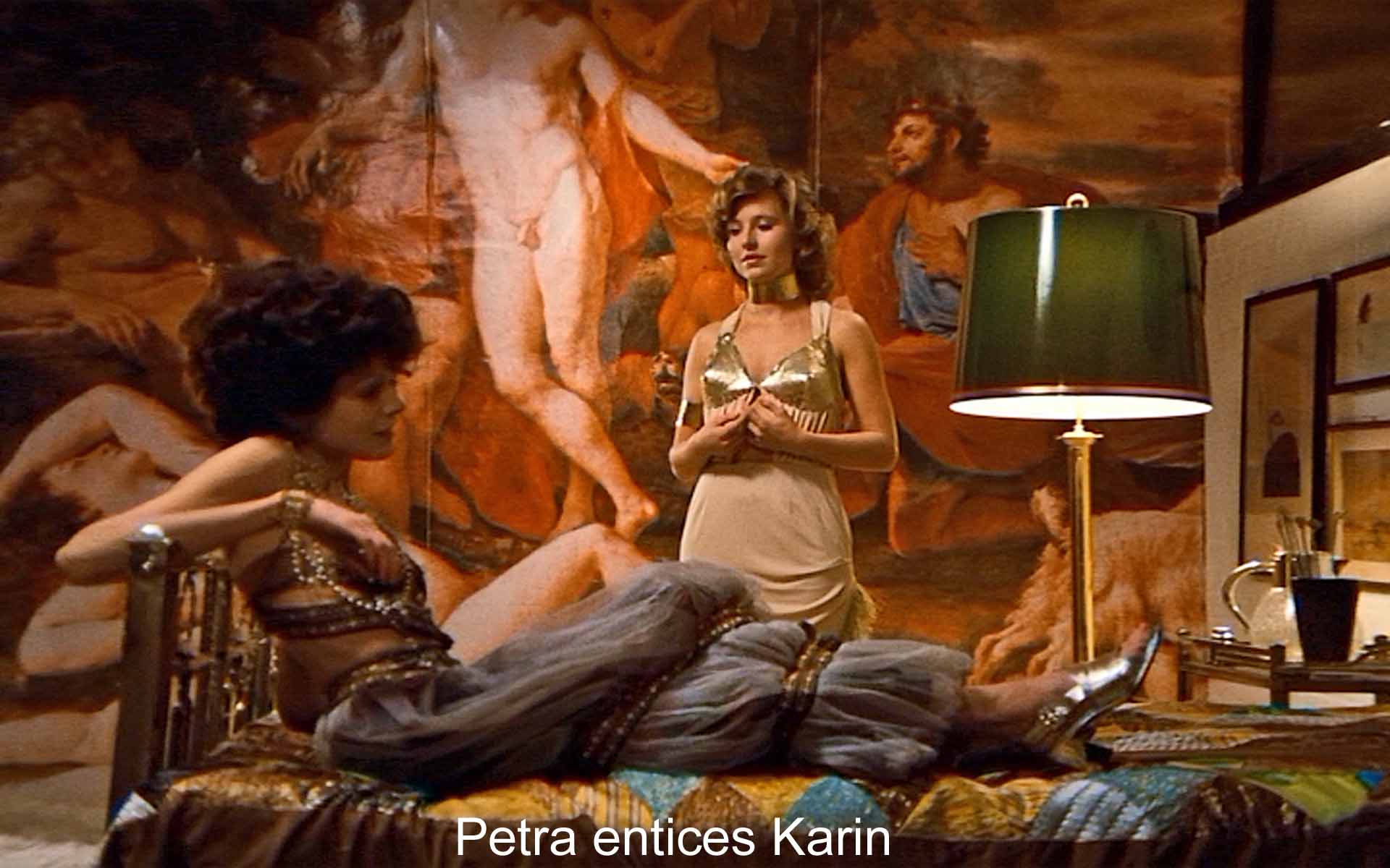 Petra entices Karin