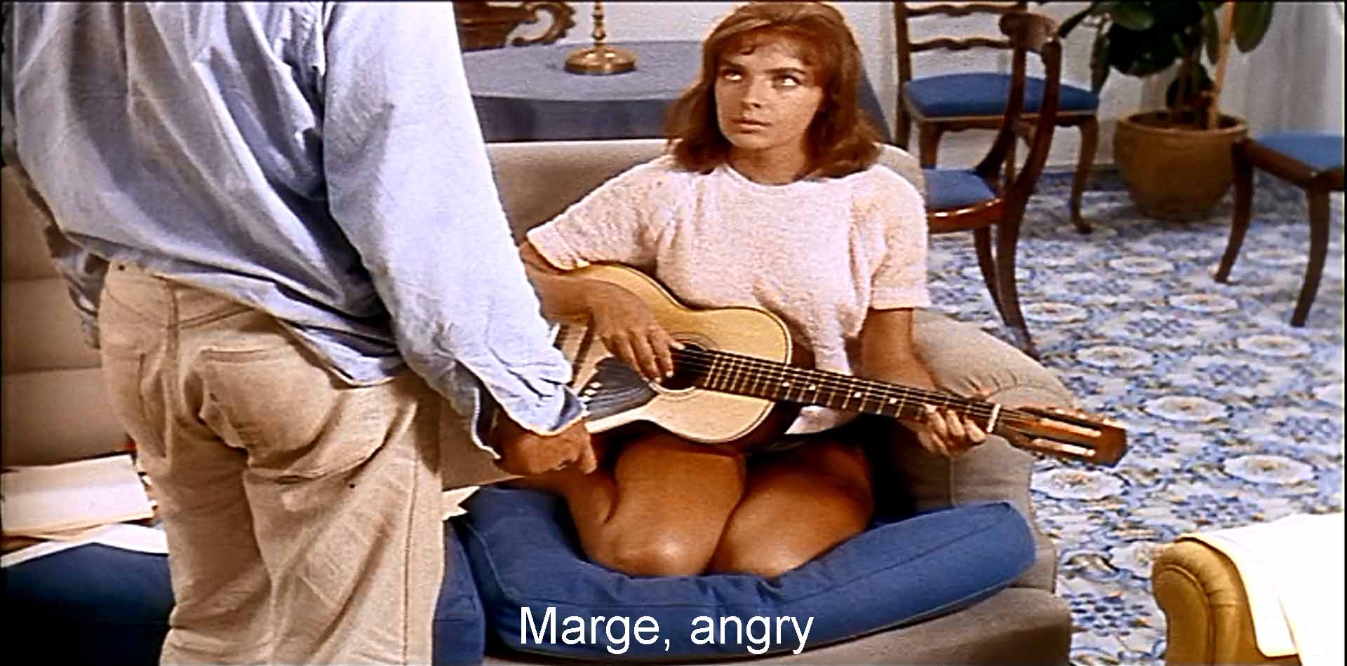 Marge, angry