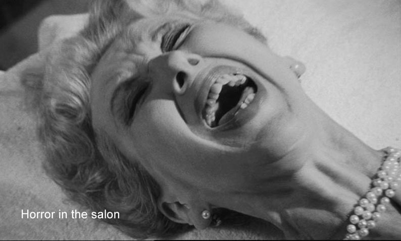 Horror in the salon