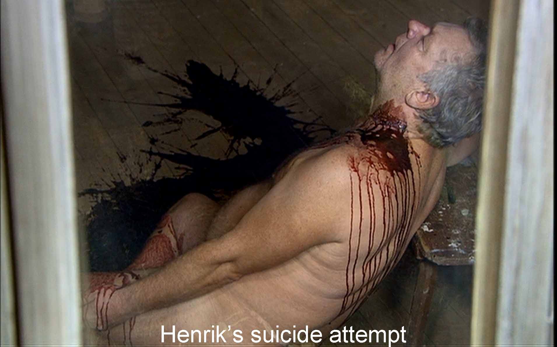 Henrik's suicide attempt