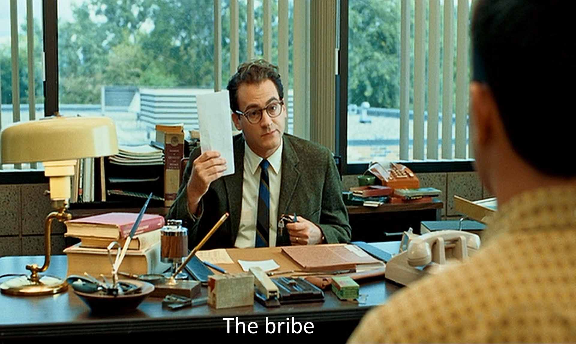 The bribe