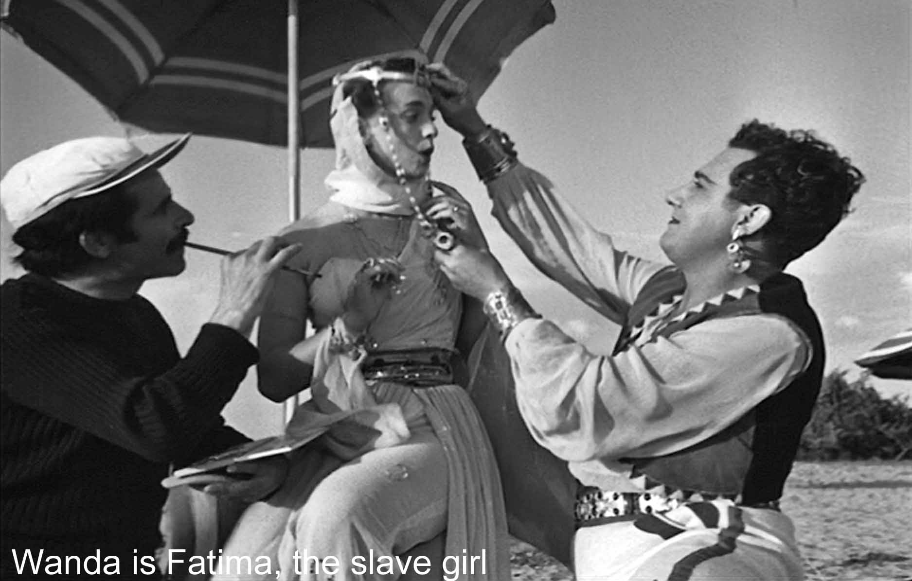 Wanda is Fatima the slave girl