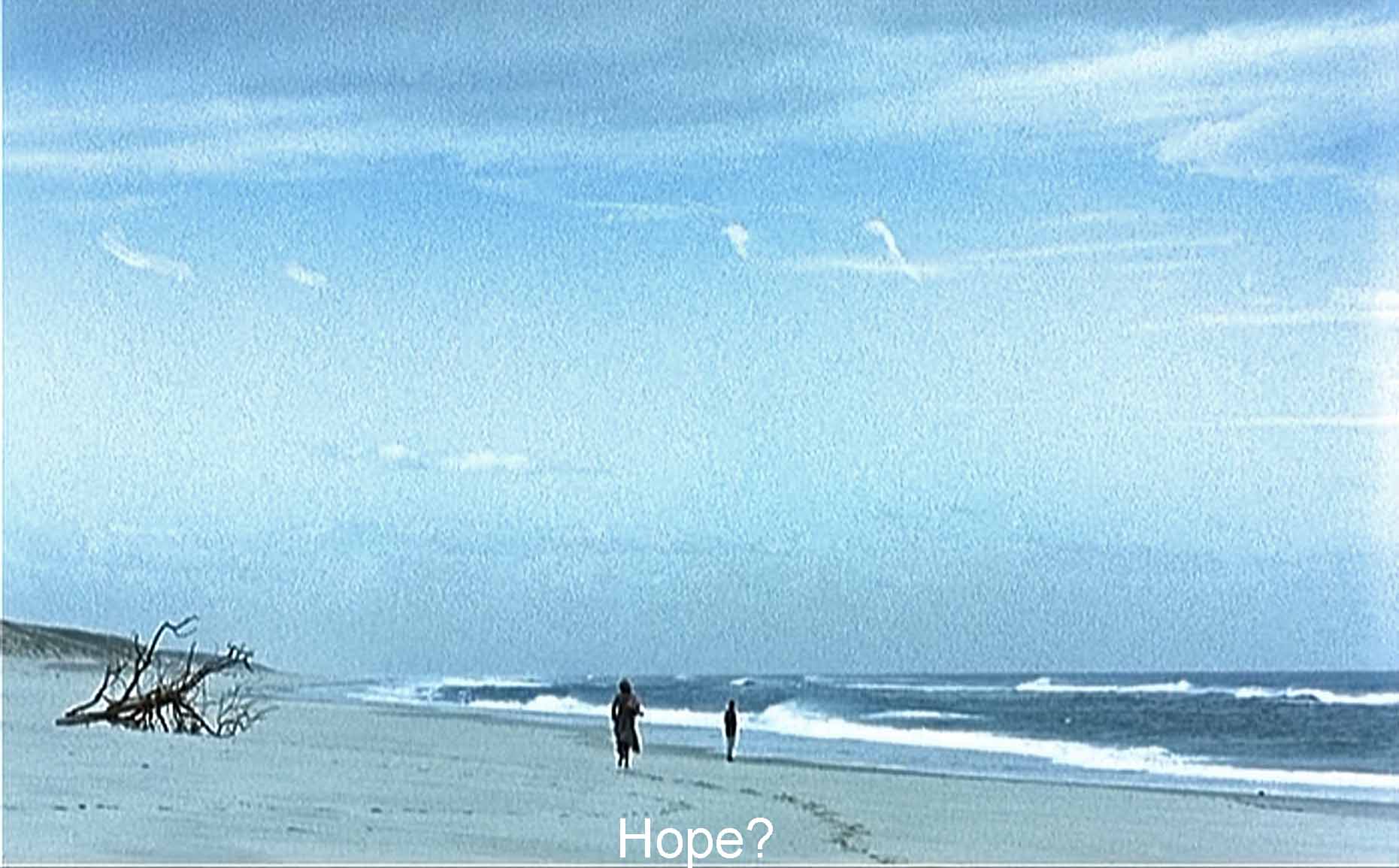 Hope: closing shot