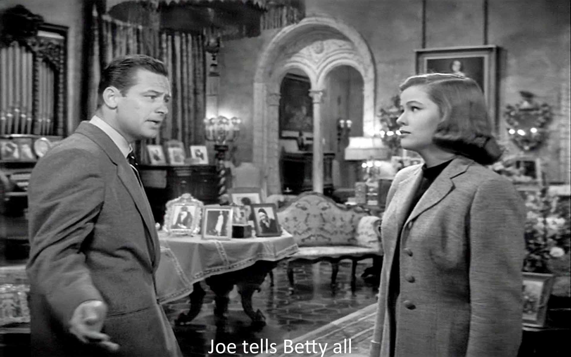 Joe tells Betty all