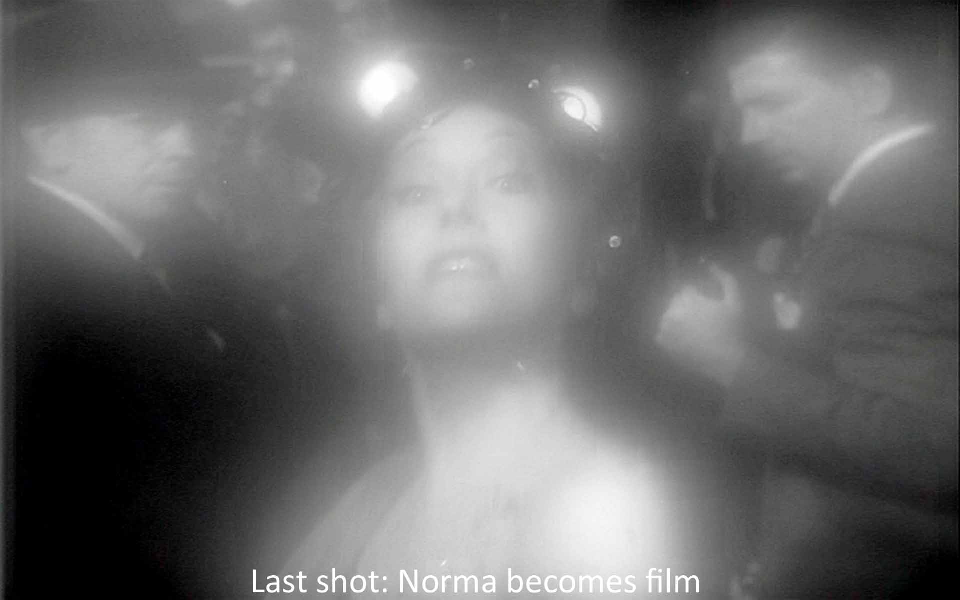 Last shot: Norma becomes film