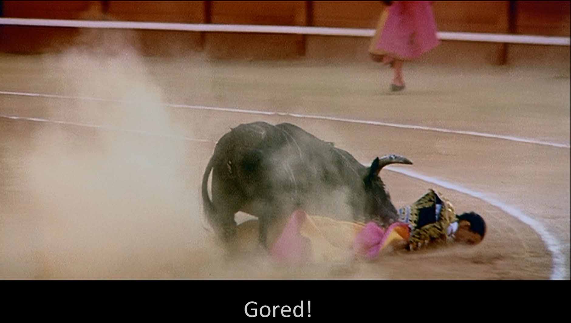 Gored!