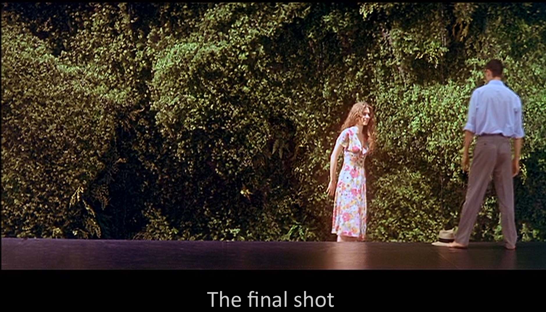 The final shot