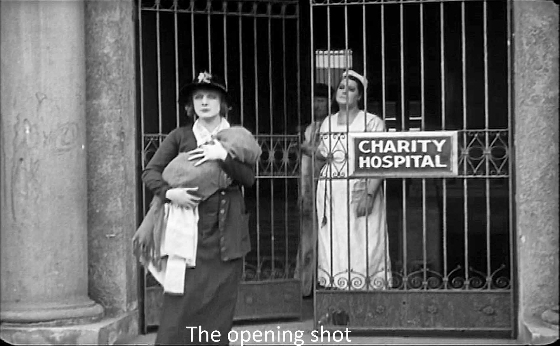 The opening shot: Charity