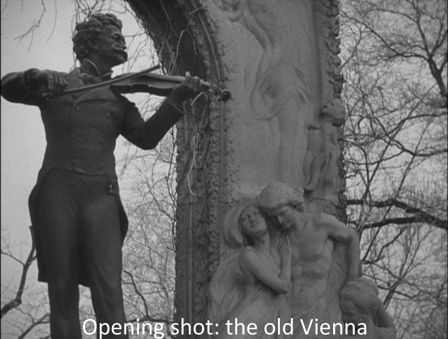 The opening shot