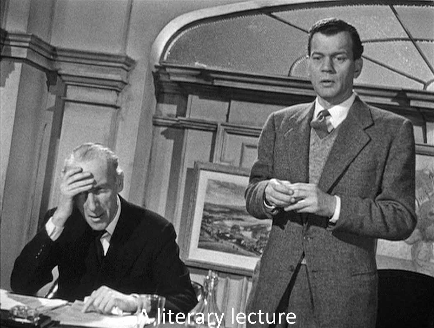 A literary lecture