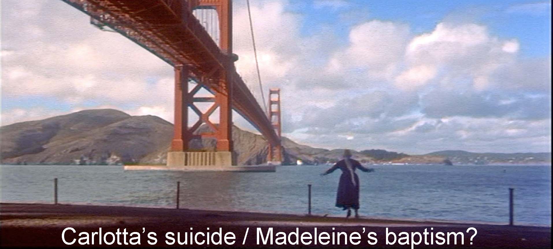 Carlotta's suicide/Madeleine's baptism?