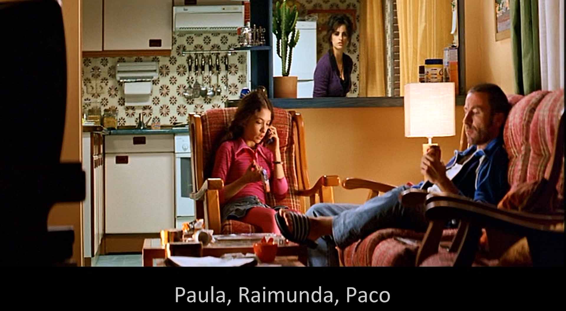 Paula, Raimunda, Paco