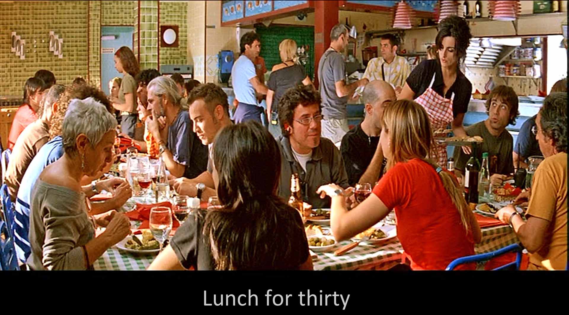 Lunch for thirty