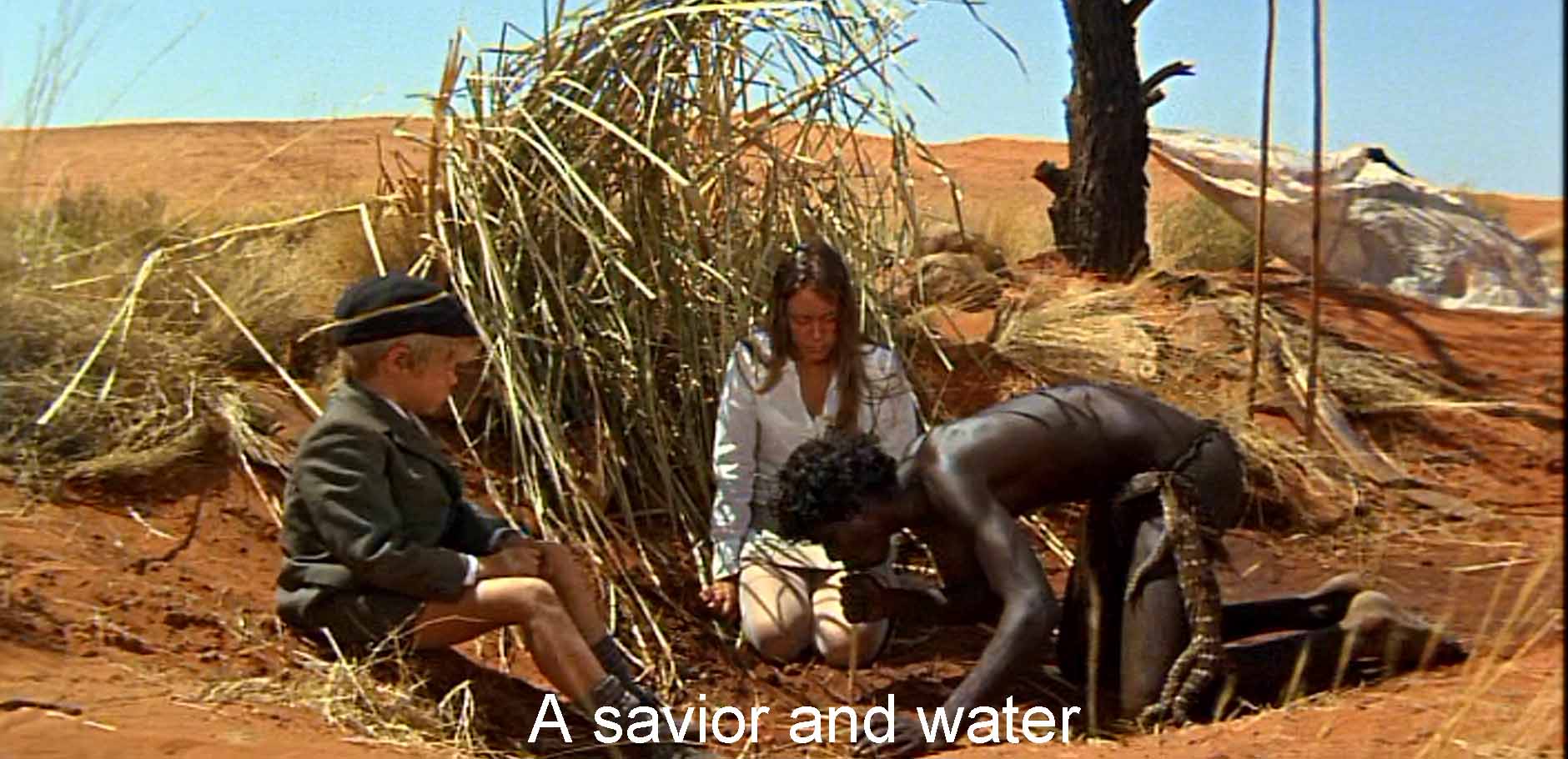 A savior and water