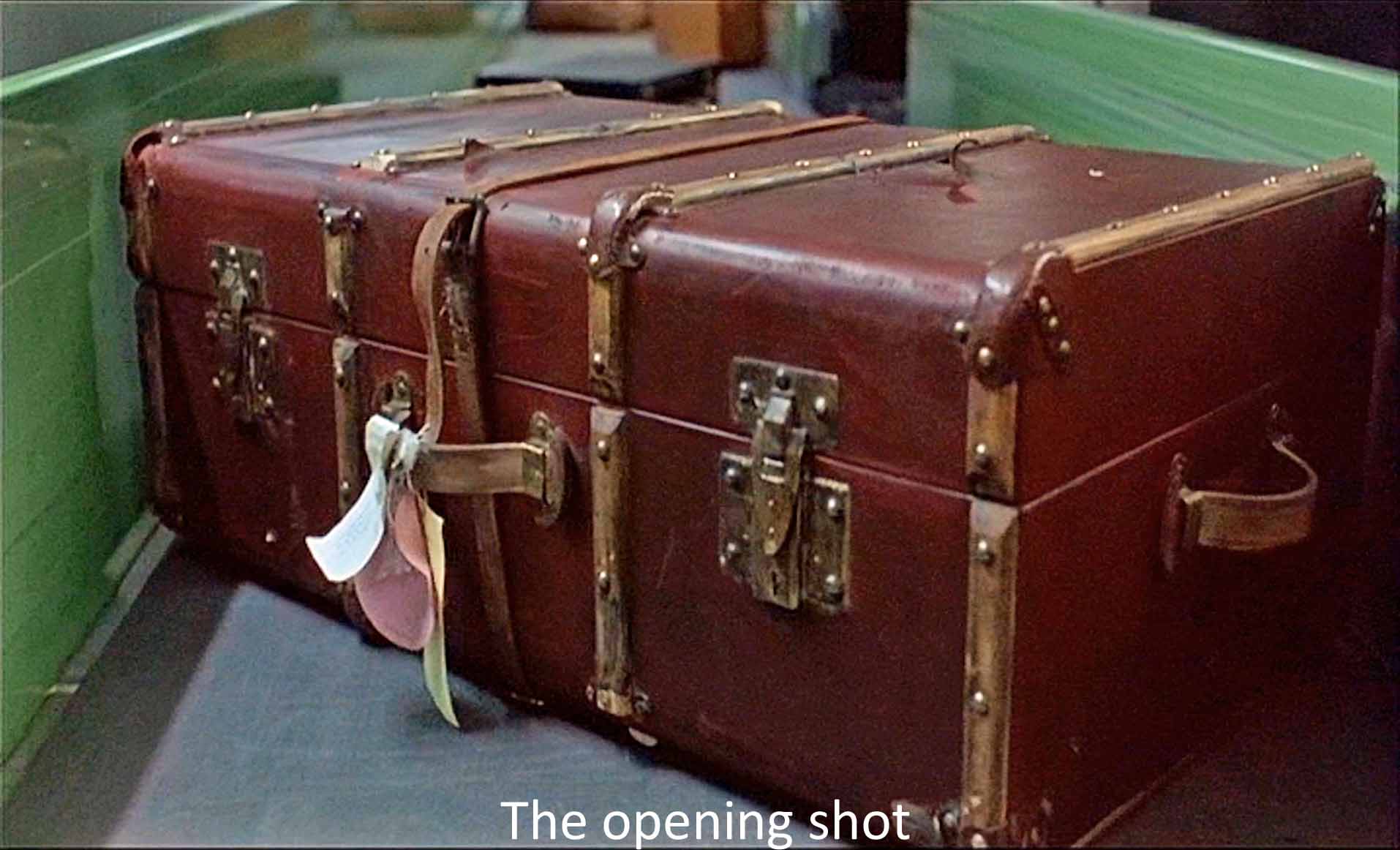 The opening shot