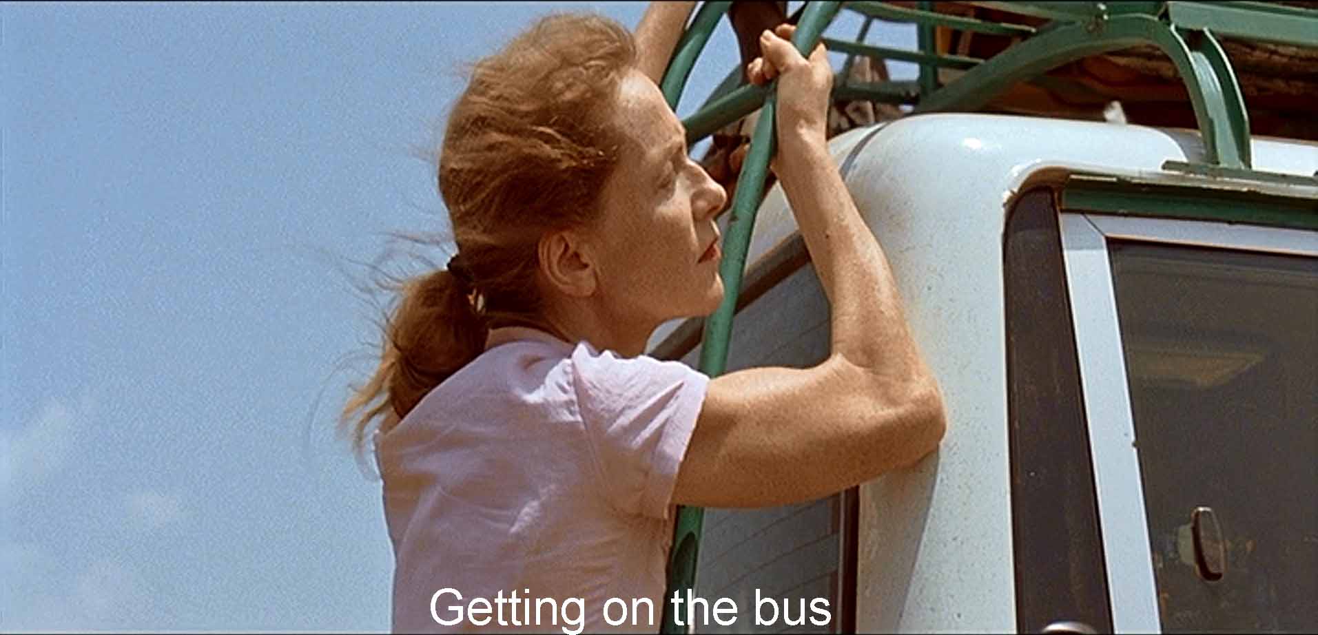 Getting on the bus