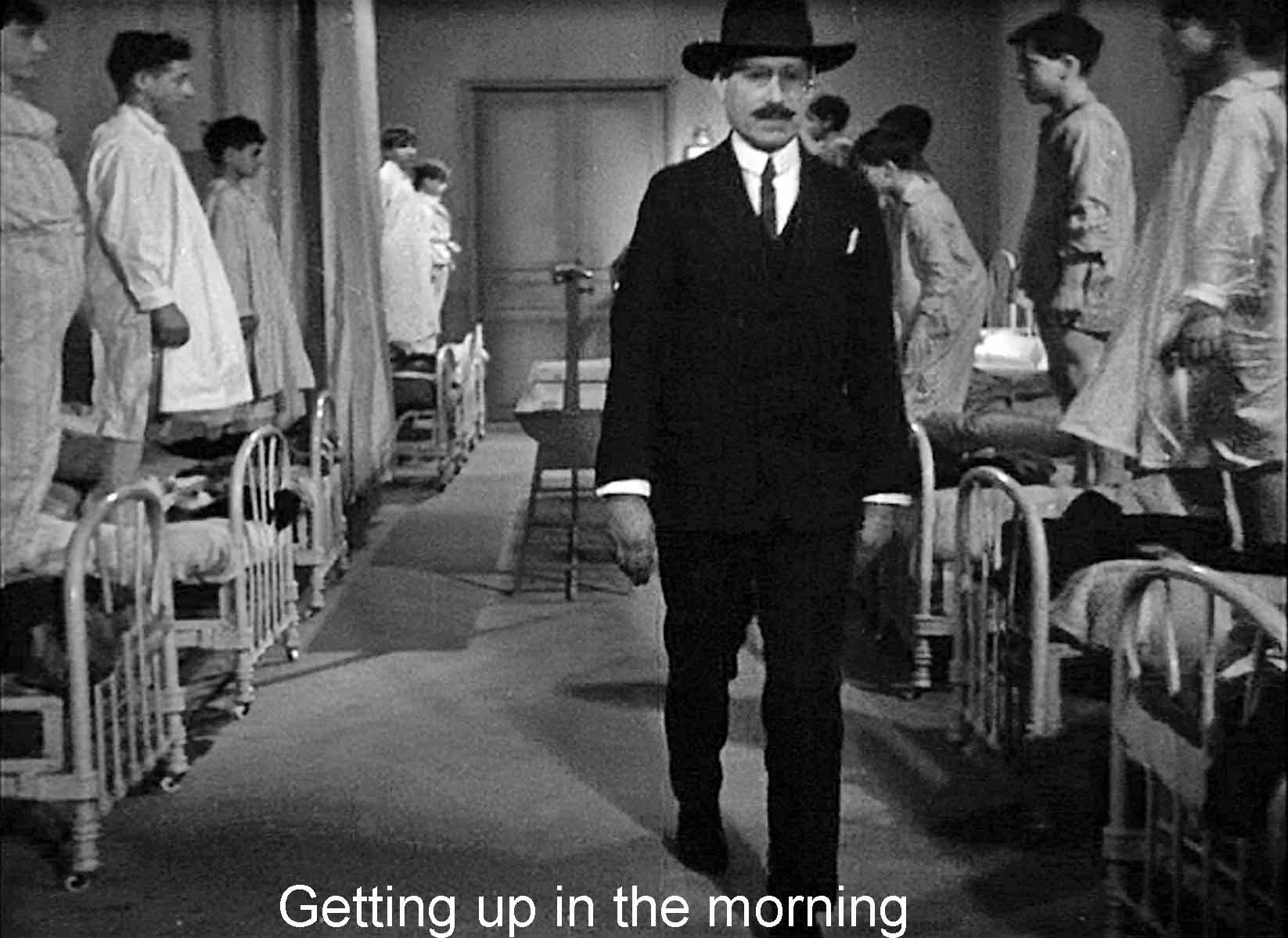 Getting up in the morning