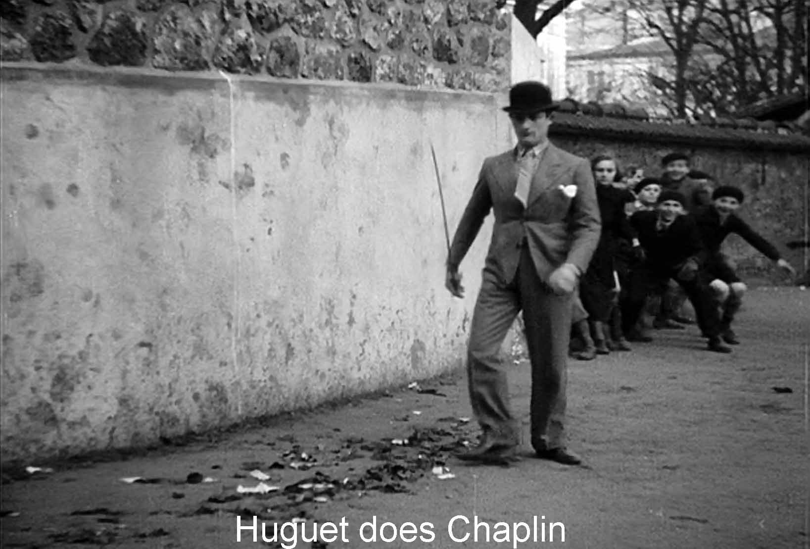 Huguet does Chaplin