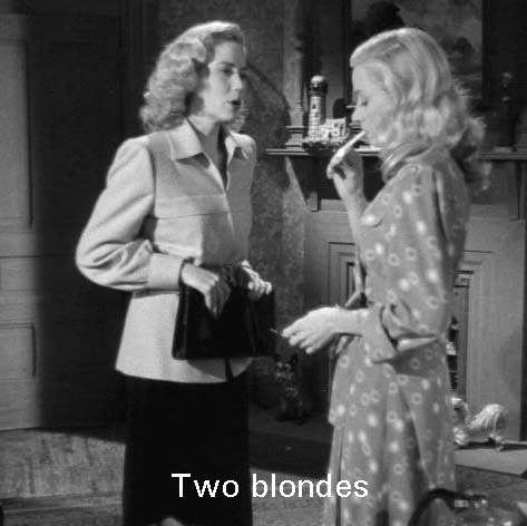 Two blondes