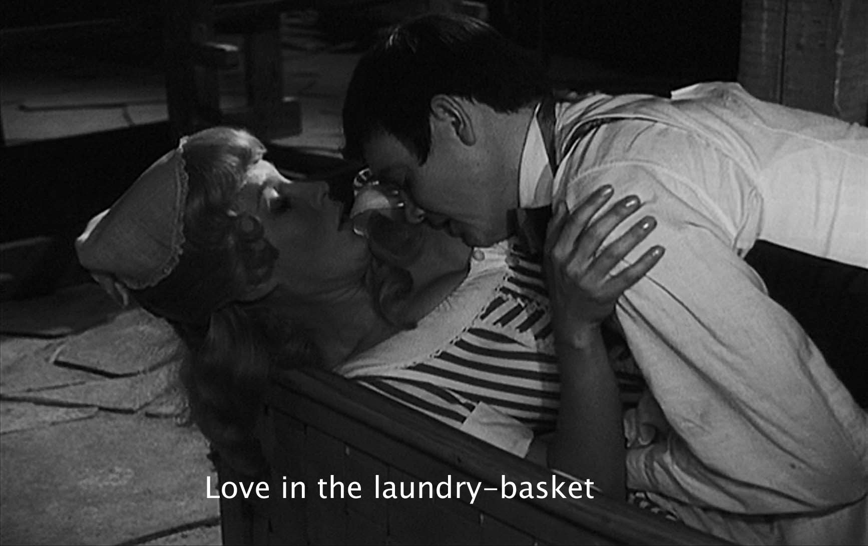 Love in the laundry-basket