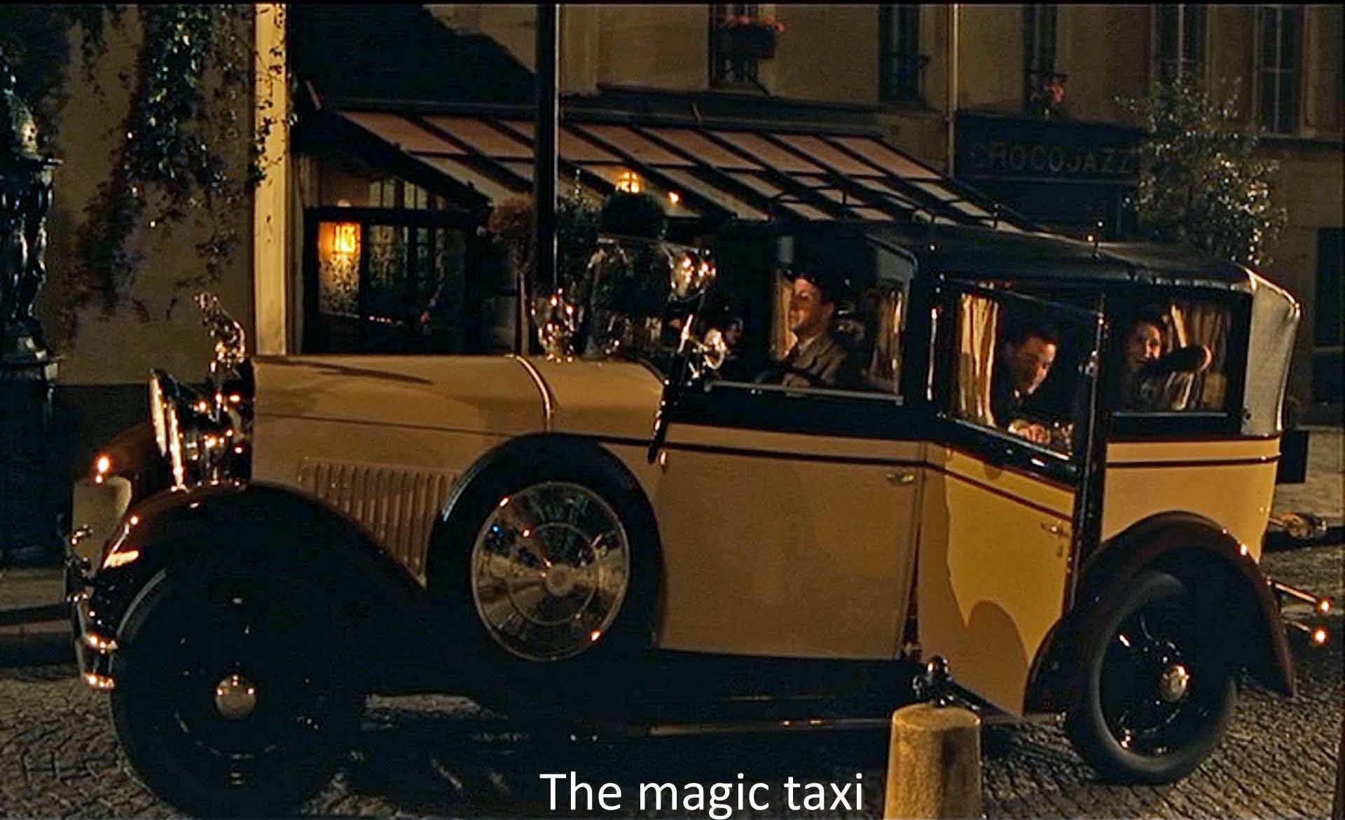The magic taxi